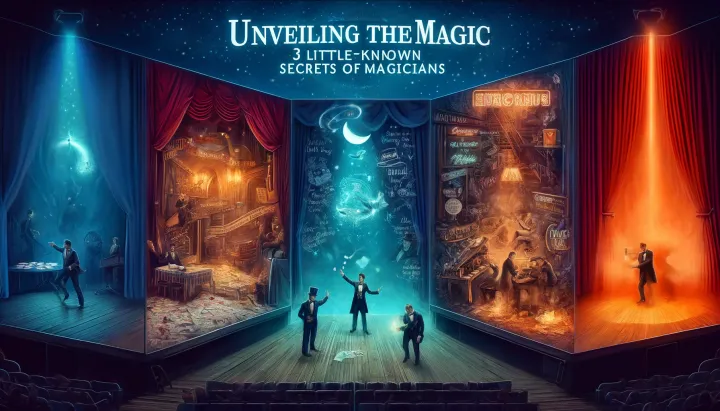 Unveiling the Magic: 3 Little-Known Secrets of Magicians